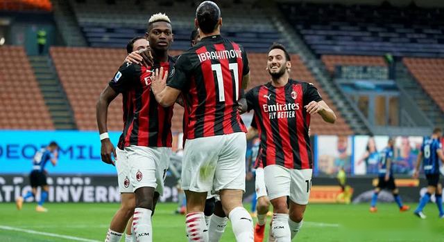 ASSOCIAZIONE CALCIO MILAN vede v ligové tabulce Serie A